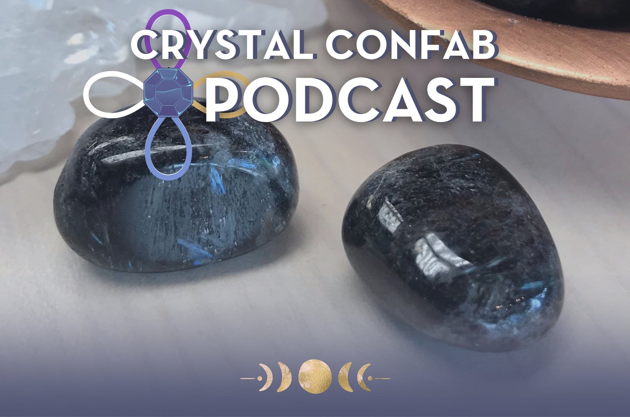Arfvedsonite Meaning | Crystal for Cosmic Connection, Spellwork & More! [Crystal Confab Podcast]