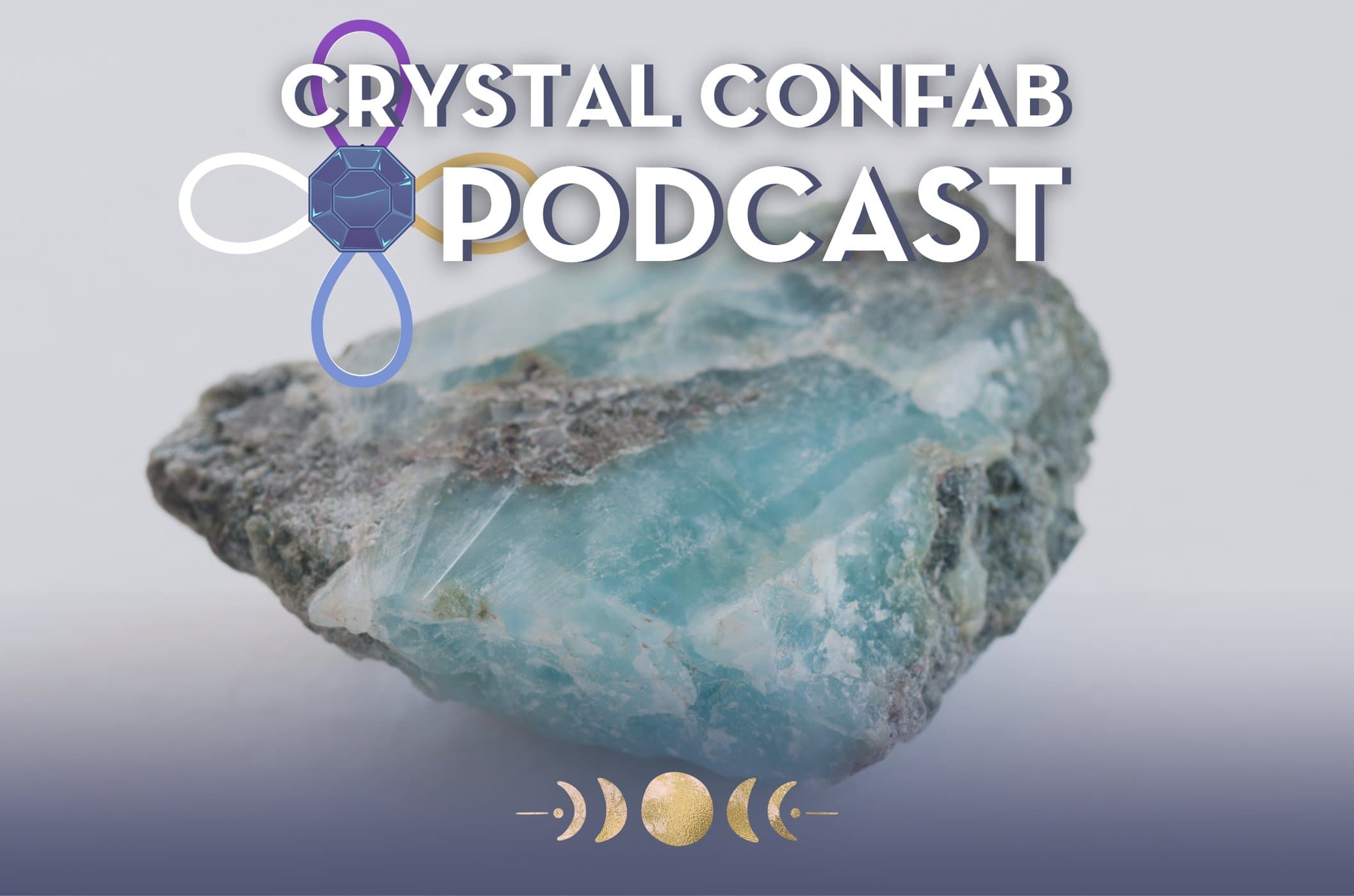 Larimar Meaning | Crystal for Abundance, Love & More! [Crystal Confab Podcast]