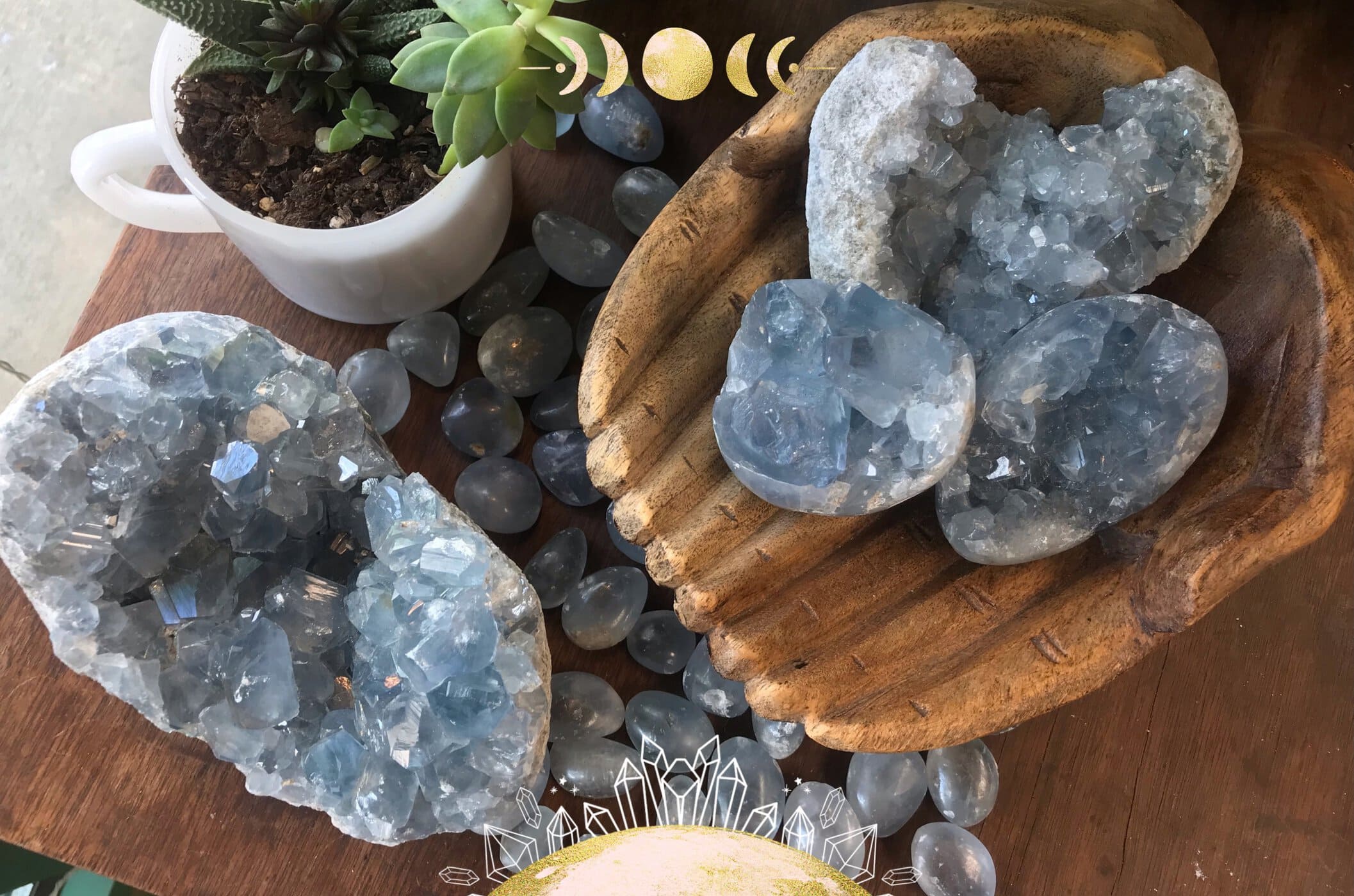 Healing Properties of Blue Celestite: A Crystal for Angelic Guidance