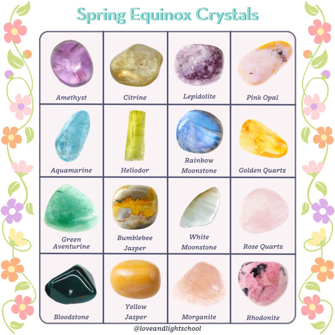 How to Celebrate Spring Equinox | Crystals, Rituals and a Card Spread for Ostara