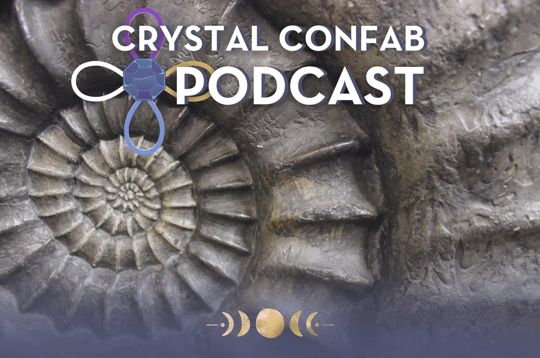 Ammonite & Fossils Meaning | Crystals for Kitchen Witchery & More! [Crystal Confab Podcast]